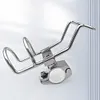 Stainless Steel Rail Mounted Clamp on Rod Holder Double Wire Fishing Rod Holder