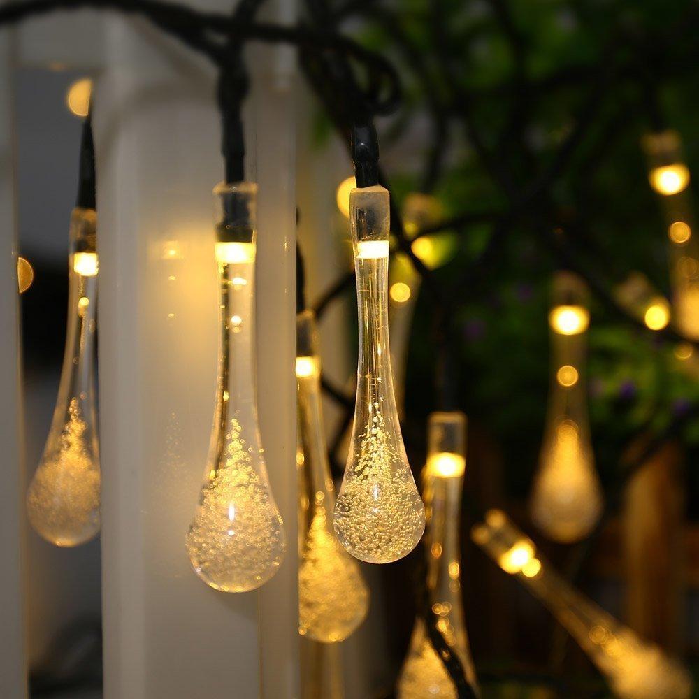 Water Drop Solar Lights - tree - Codlins