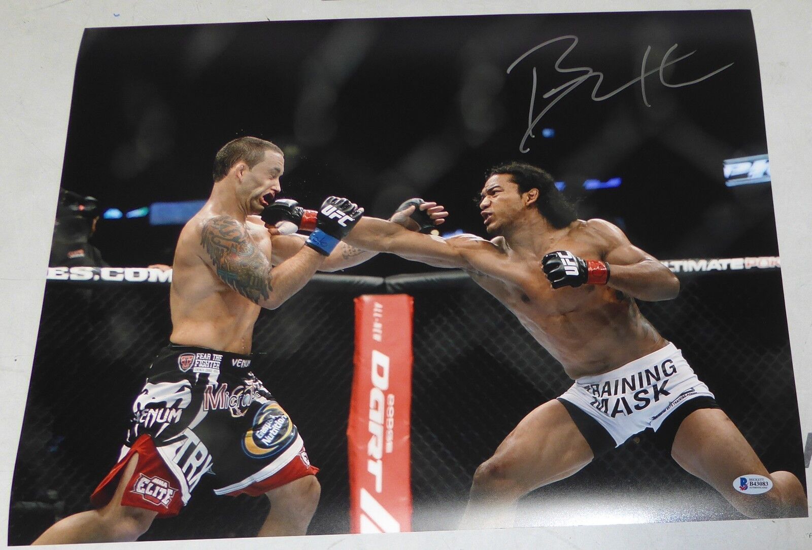 Benson Henderson Signed UFC 16x20 Photo Poster painting BAS Beckett COA 144 Picture Autograph 2