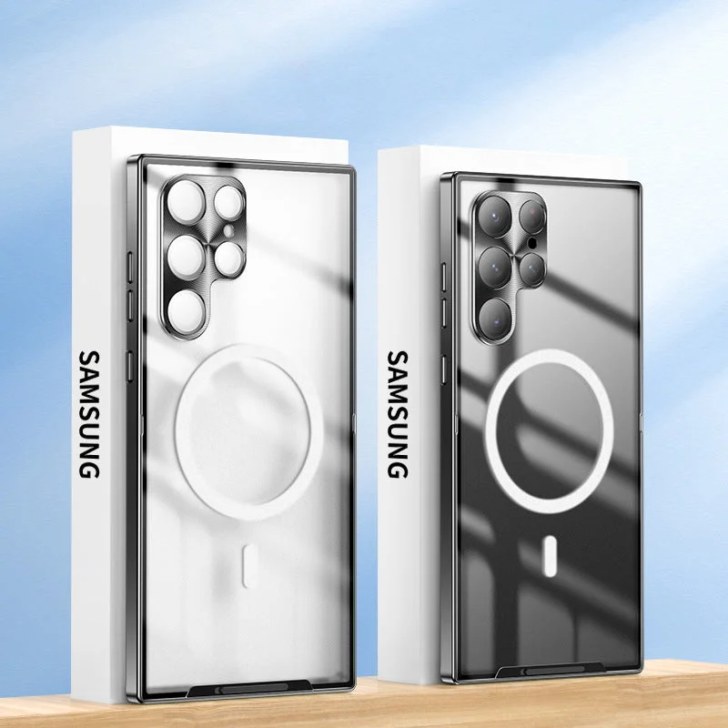 🔥Hot sale🔥New Samsung S series ultra-thin metal magnetic phone case