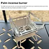 Stainless Steel Mini Folding Stove Portable Mini Wood Stove Outdoor Camping Gear