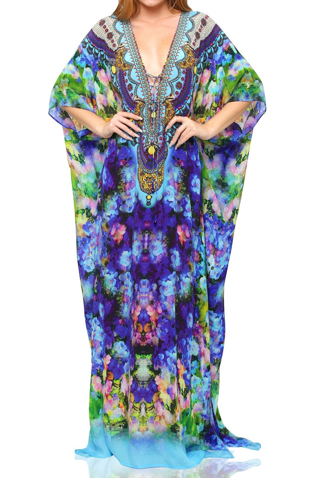 Lace Up Kaftan Multiple 3 Ways