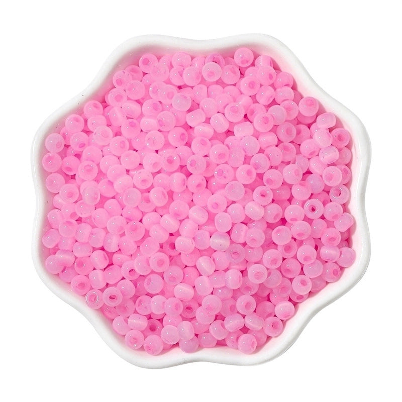 1 Set Diameter 4mm Hole 1~1.9mm Glass Ball Beads