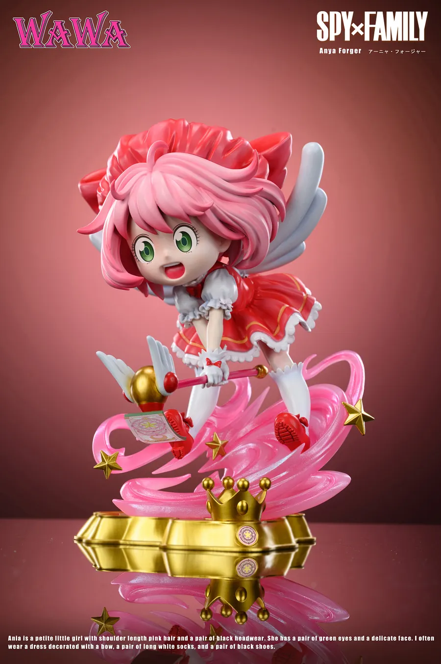 PRE-ORDER WAWA Studio - Spy X Family- Anya Cosplay Sakura Statue(GK)