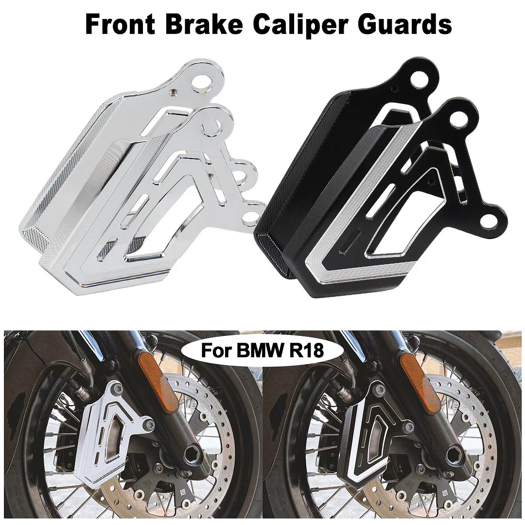 Front Brake Caliper Guards Covers Protectors For BMW R18/Classic R18B R18 Transcontinental