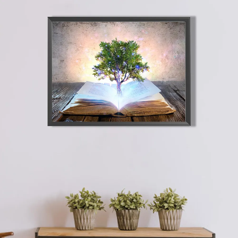 Full Round Diamond Painting 40*30cm - Magic Tree