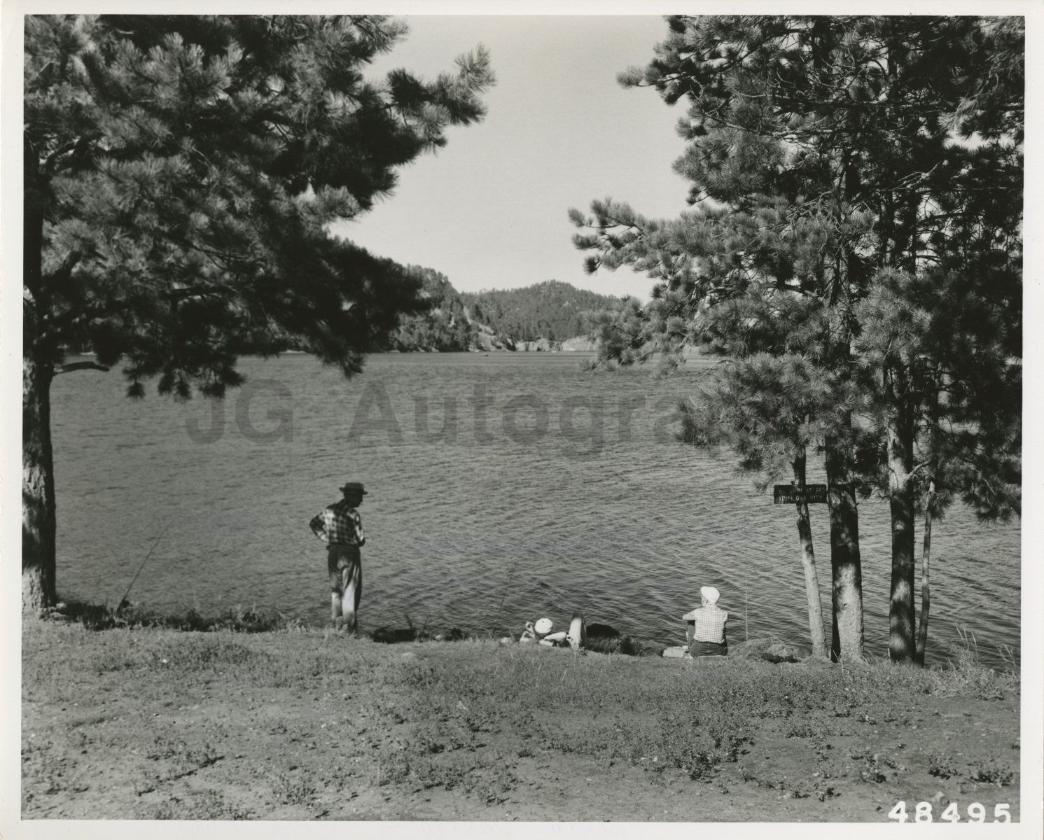 South Dakota History - Vintage 8x10 Photo Poster paintinggraph - Black Hills National Forest