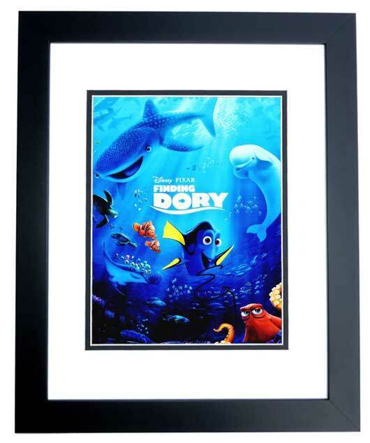 Ellen DeGeneres Signed - Autographed Finding Dory 8x10 inch Photo Poster painting - FRAMED