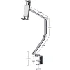 Aluminum Alloy Tablet Phone Holder 360° Rotating Folding Desktop Phone Holder