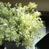 5 Stems Artificial Plant Clover Bunch Faux Flower 