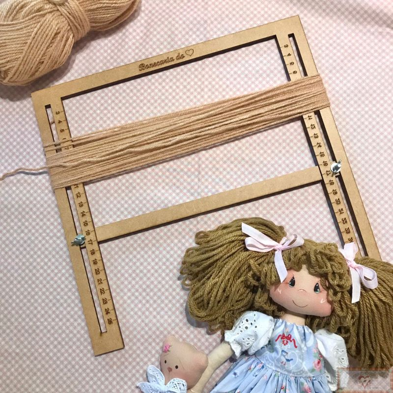 Adjustable Doll Hair Ruler