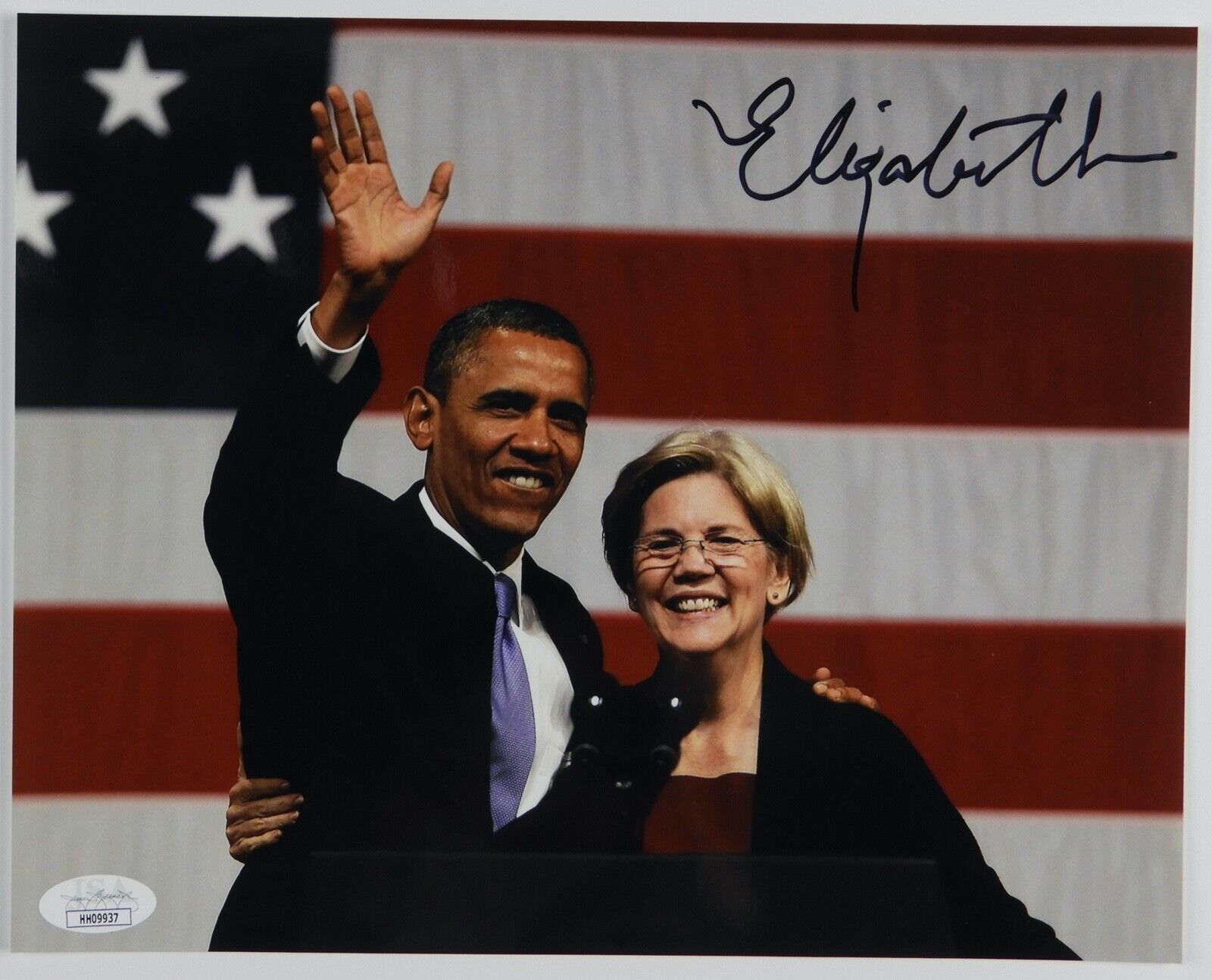 Elizabeth Warren JSA Autograph Signed Photo Poster painting COA 8 x 10 Senator President