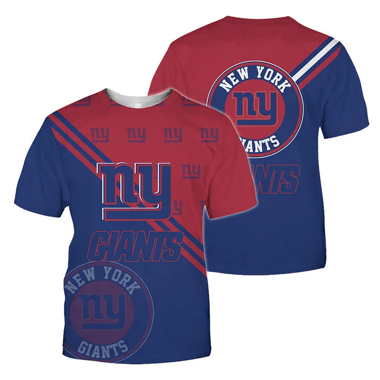 New York Giants All Over Print T-Shirt