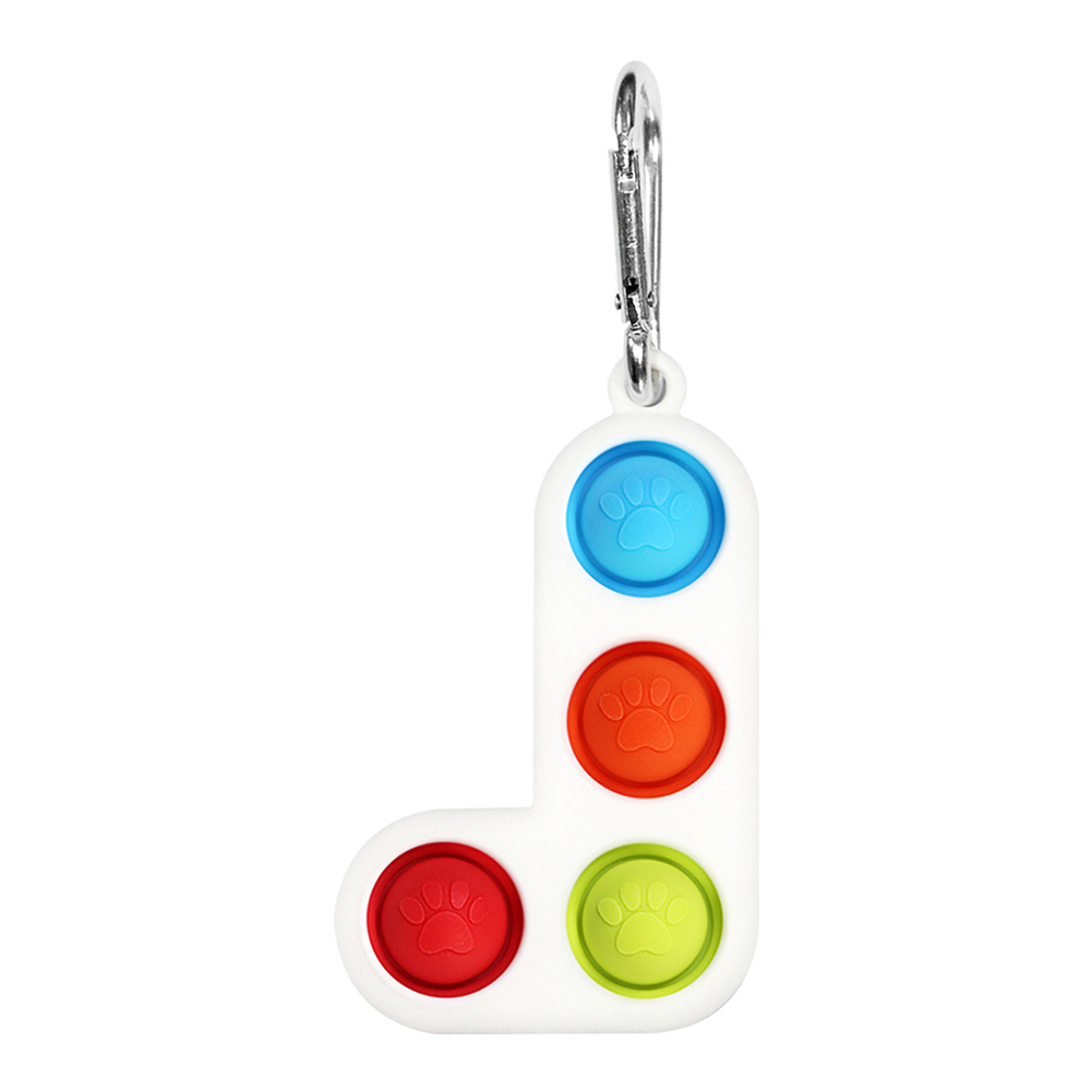 

Push Bubble Pop Keychain Pendant, 501 Original