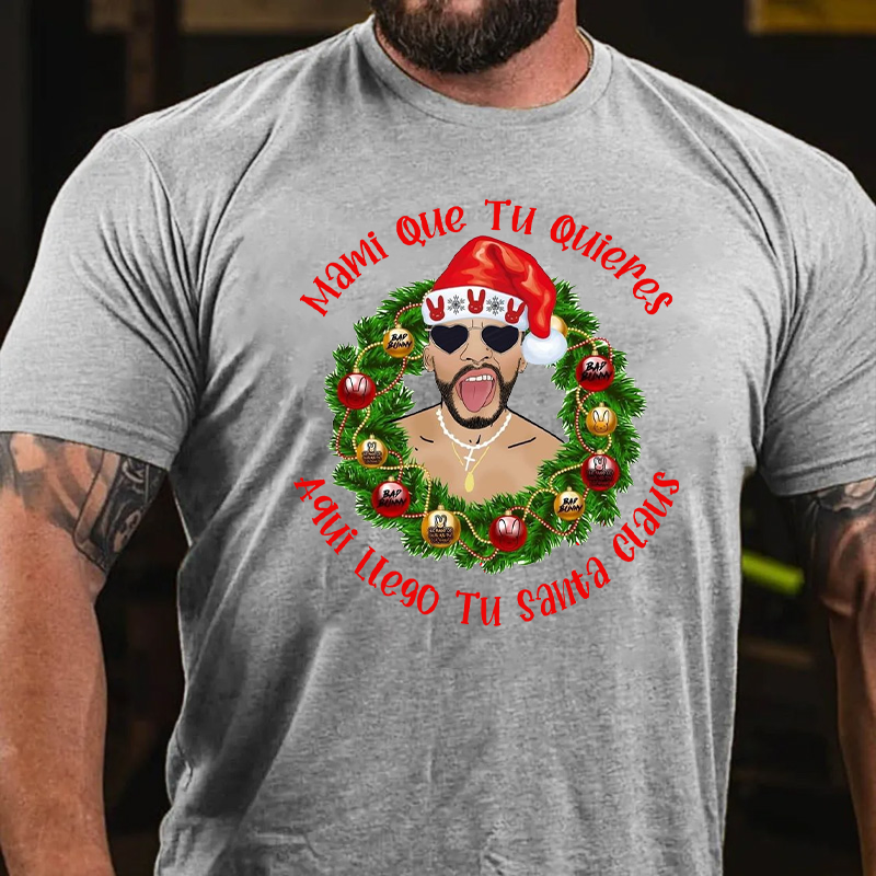 Miami Christmas Claus T-shirt ctolen
