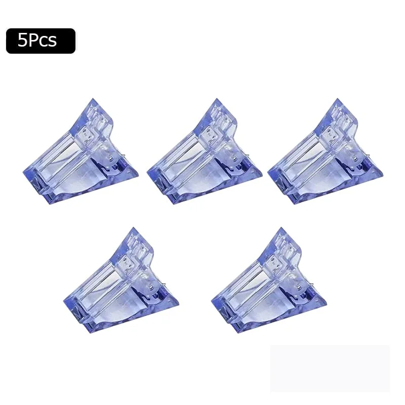 1/2/5PCS/Set Nail Tips Clip Quick Building Plastic Extension Clamp Assistant Tool DIY  Plastic Extension Clamp-Nail Inspo