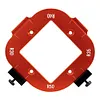Woodworking Router Templates R10-R25/R30-R50 Radius Jig Arc Angle Template