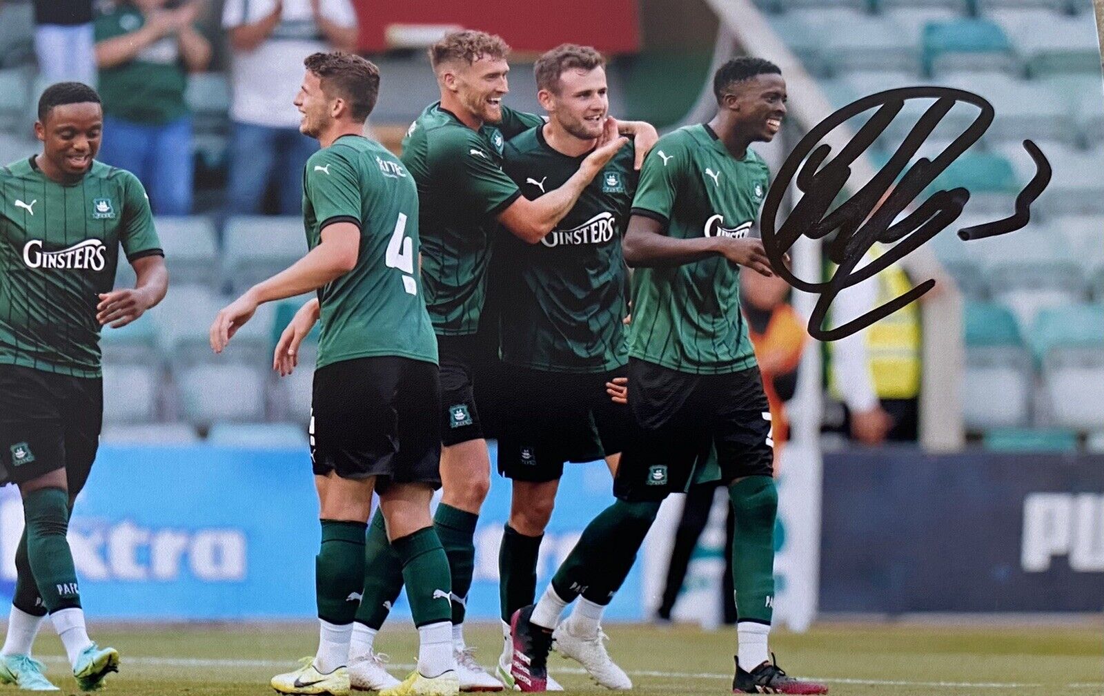 Macaulay Gillesphey Genuine Hand Signed Plymouth Argyle 6X4 Photo Poster painting 2