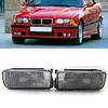 1Pair Front Bumper Fog Light Clear Lens No Bulbs for BMW E36 3 Series 92-98