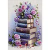 Book Flower-11CT Stamped Cross Stitch 40*60cm tapestrymarket