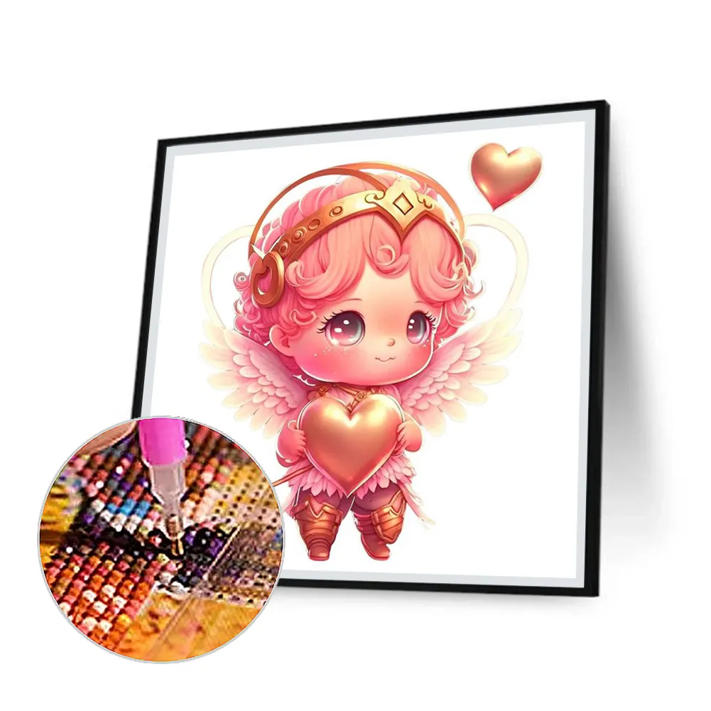 Full Round Diamond Painting 30*30cm - Little Angel