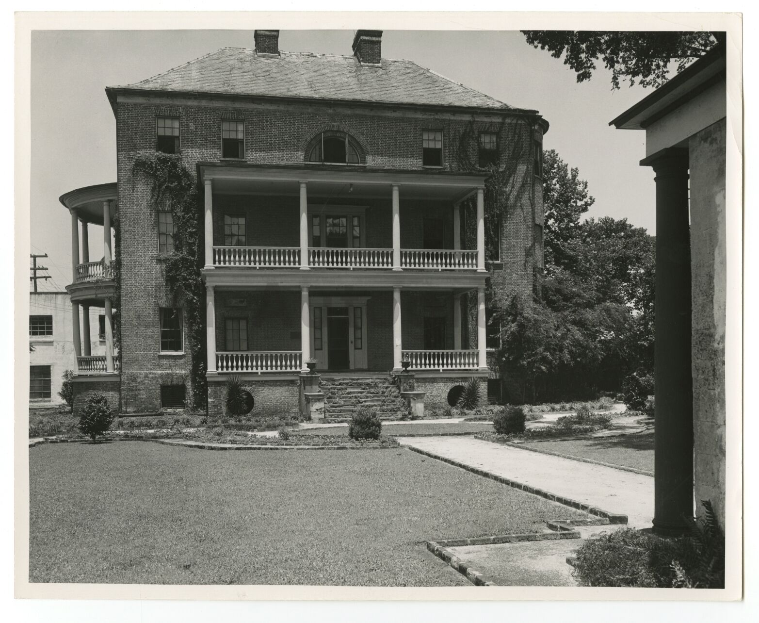 South Carolina History - Ashley Hall, Charleston - Vintage 8x10 Photo Poster paintinggraph