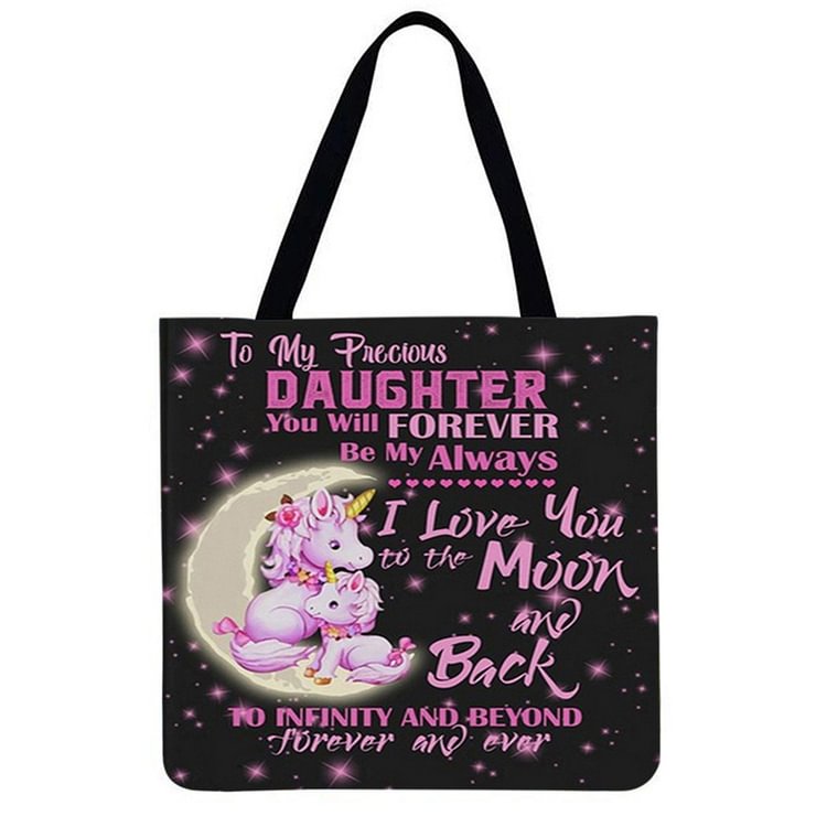 Unicorn - Linen Tote Bag