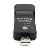 USB TV WiFi Dongle Adapter 300Mbps Universal Wireless Receiver RJ45 WPS