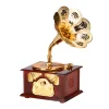 Music box music box creative retro clockwork nostalgic gramophone
