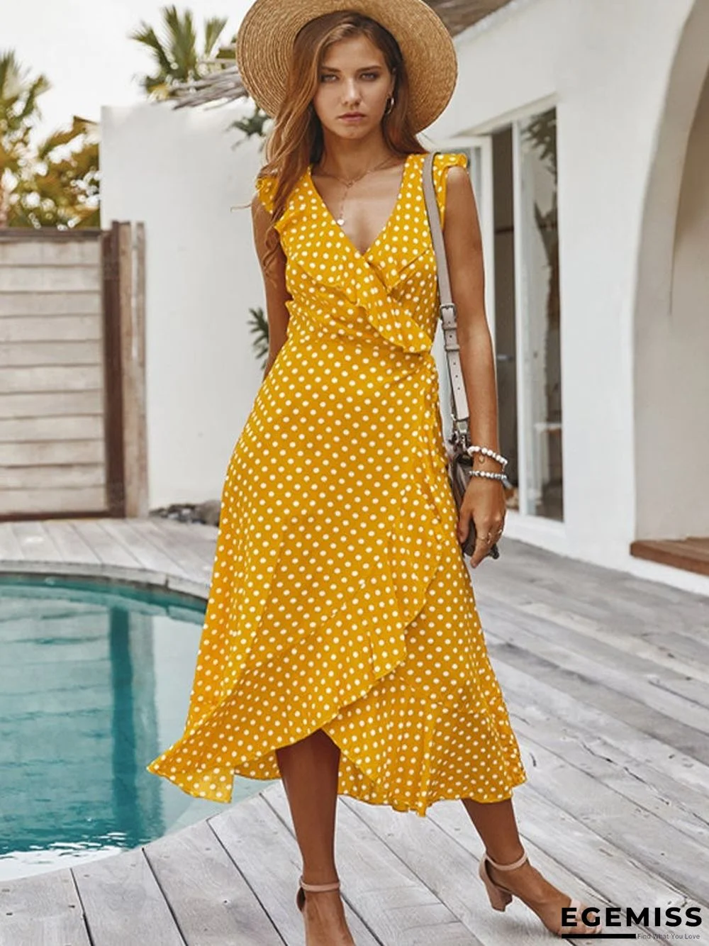 Wave Sexy Vest Dress Summer | EGEMISS
