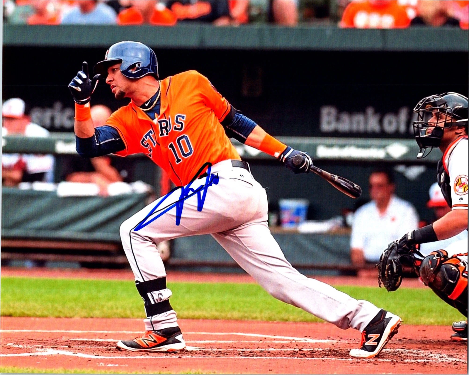 Yuli Gurriel Signed 8x10 Photo Poster painting MLB Autograph - Houston Astros AWM b