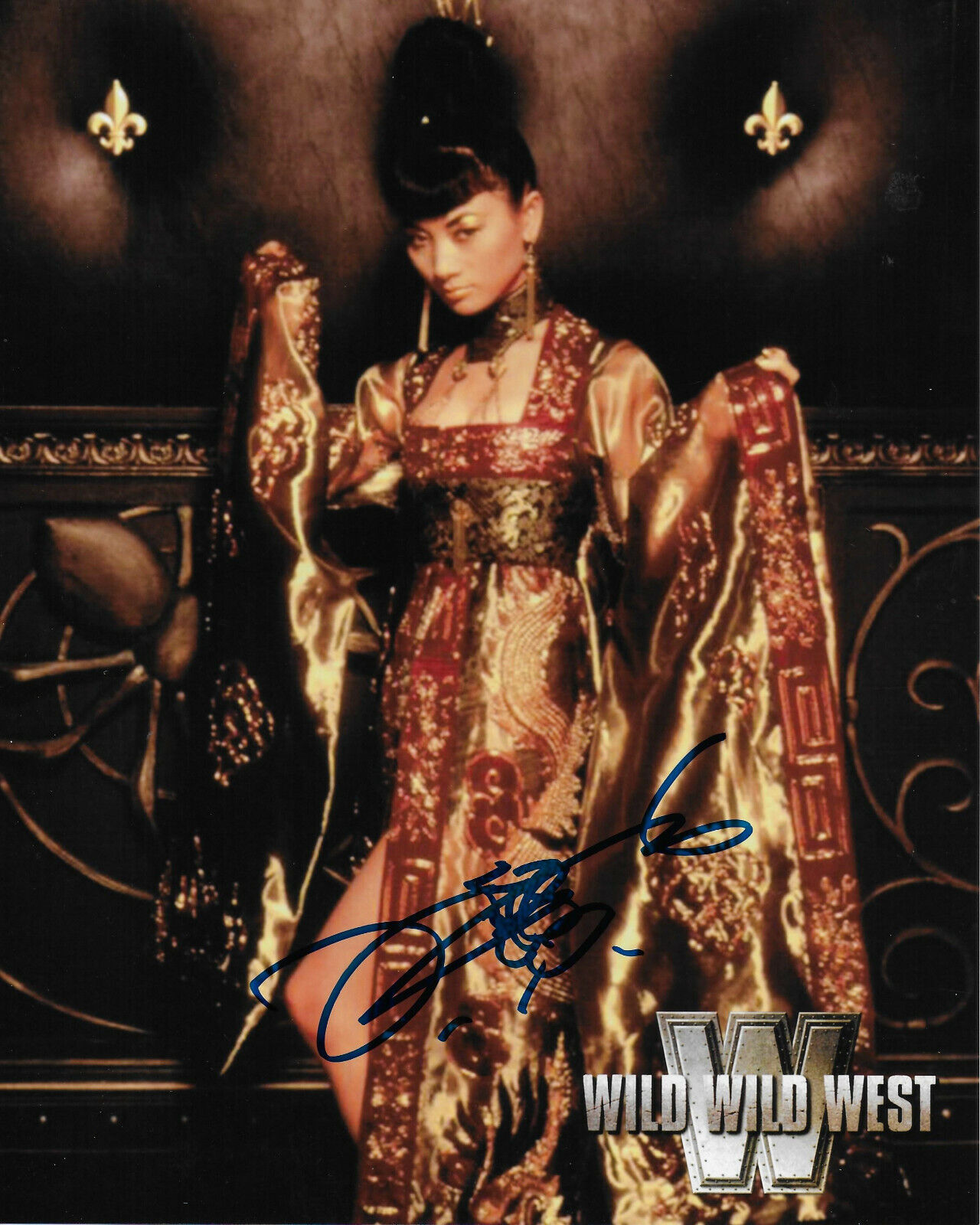 Bai Ling Wild Wild West Original Autographed 8X10 Photo Poster painting