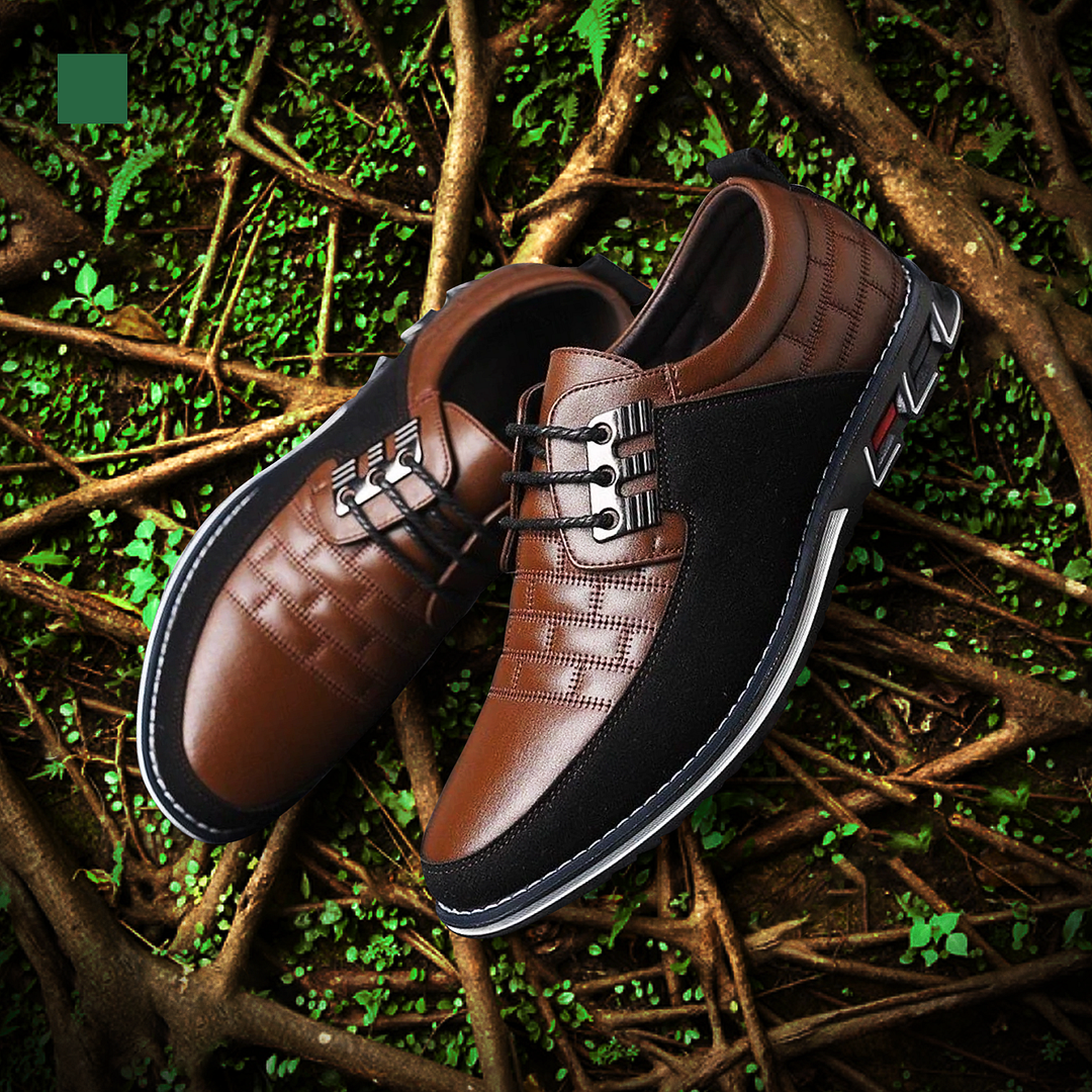 Oxford Derby Leather Shoes