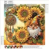 Diamond Painting-DIY Crystal Rhinestone Sunflower Goblin