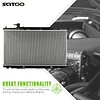 SCITOO Engine Cooling Radiator Assembly Compatible with Honda CR-V CRV 2007 2008 2009, L4 2.4.L Replaces# 2954