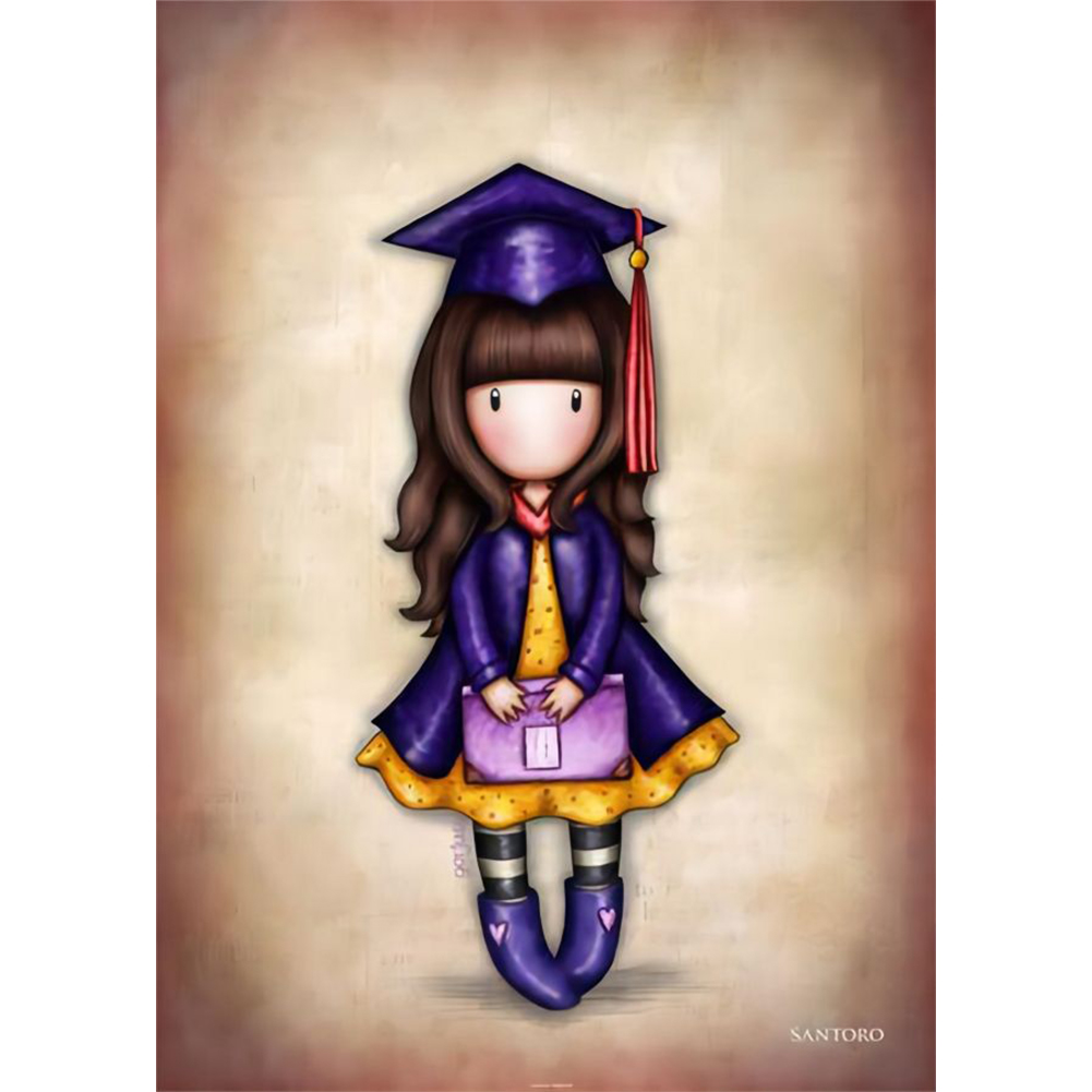 

Talented Grace Doll - Round Drill Diamond Painting - 30*40CM, 501 Original