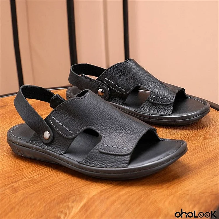 Male Summer Anti-slip Soft Sole Beach Sandals