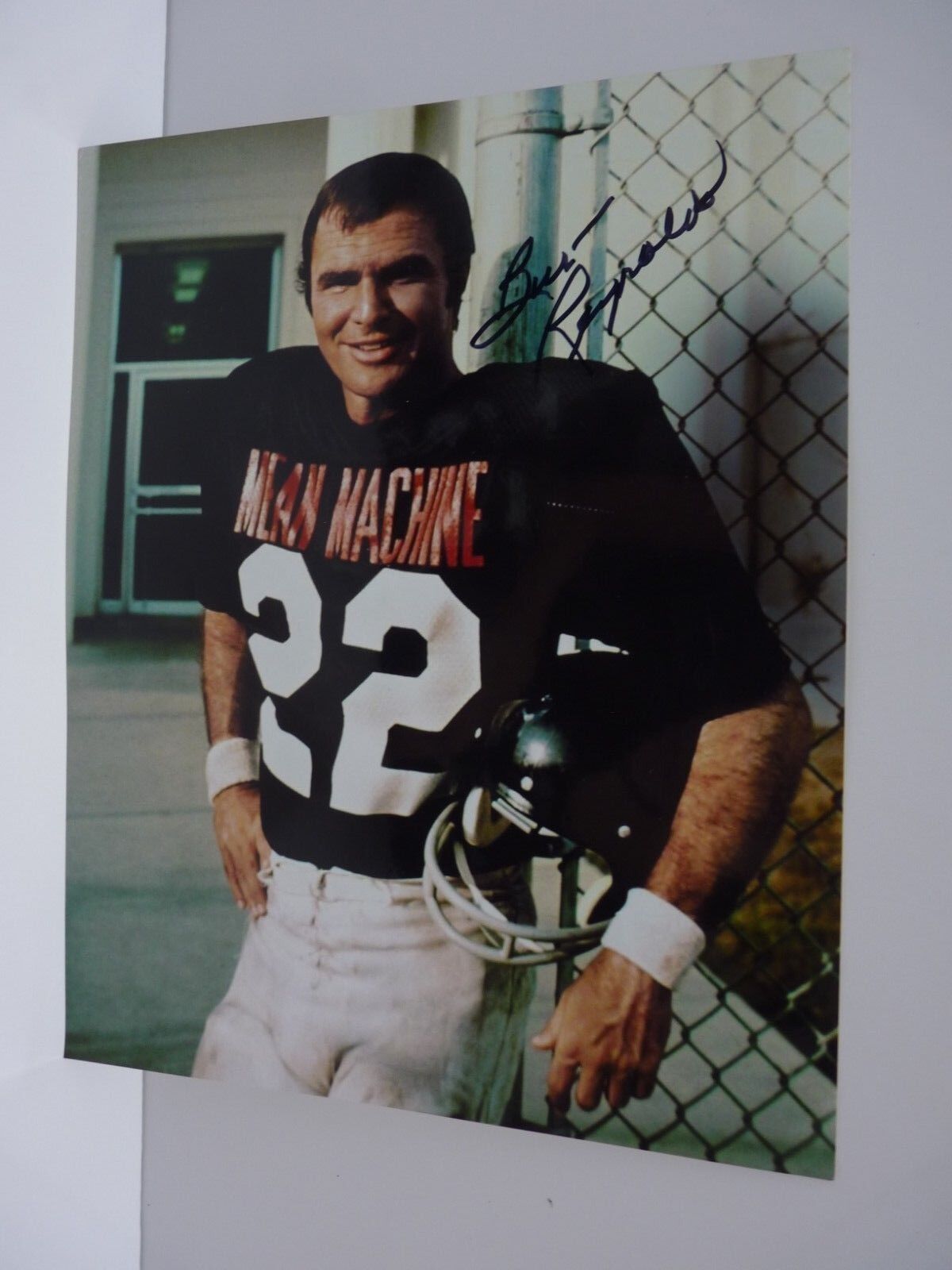 Burt Reynolds Longest Yard Signed Autograph 8x10 Photo Poster painting Beckett Certified