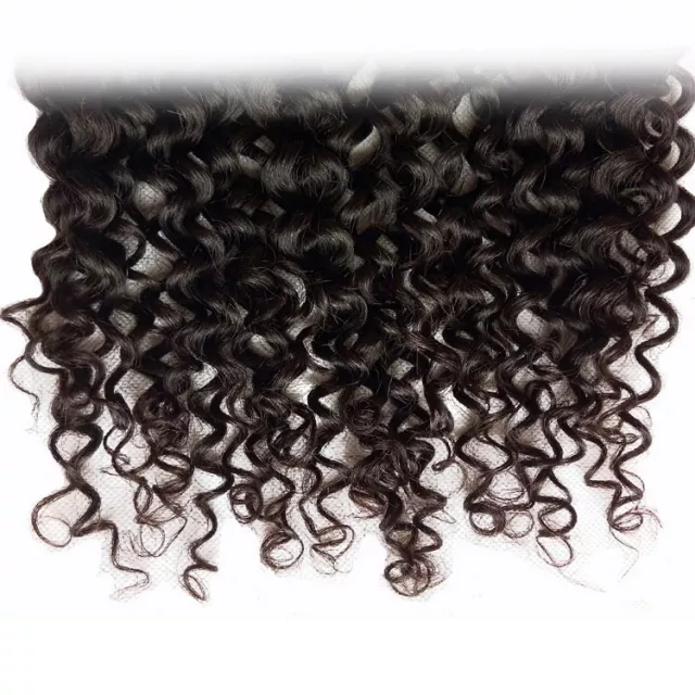 13x4 Deep Wave Undetectable HD Swiss Virgin Human Hair Lace Frontal