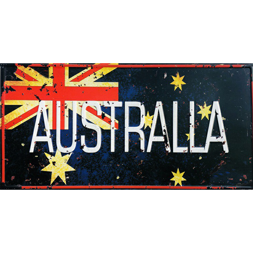 

Retro Poster - Round Drill Diamond Painting - 60*30CM (Big Size), 501 Original