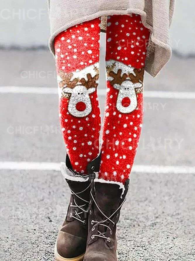 Skinny Christmas Leggings