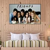 Friends-Full rond diamant peinture-85 * 55cm-grande taille