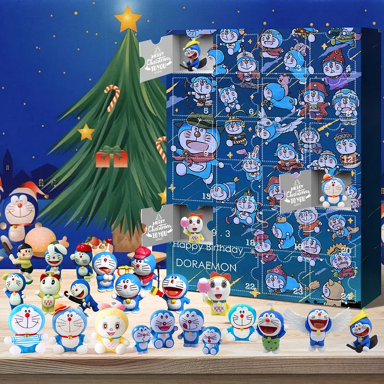 Doraemon Advent Calendar -- The One With 24 Little Doors