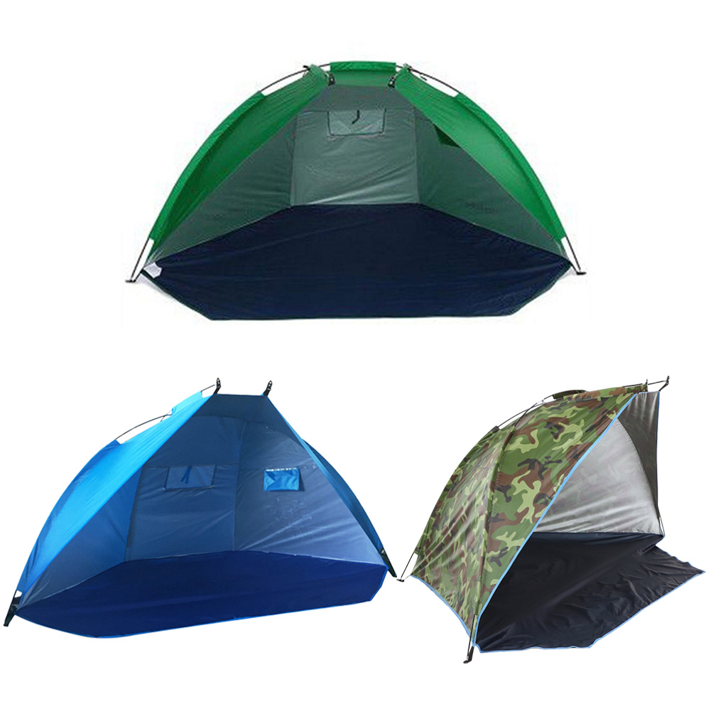 

Waterproof Beach Tent Outdoor Fishing Camping Hiking Picnic Sunshelter Tent, Green, 501 Original