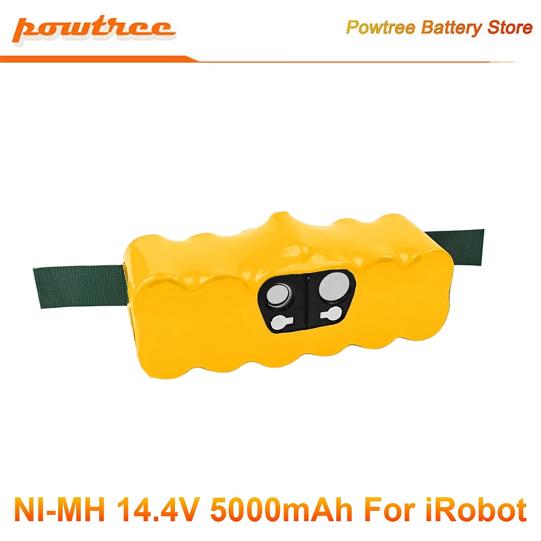 14.4V 5000mAh 6400mAh Vacuum Cleaner Battery For iRobot Roomba 500 600 700 800 900 series 14.4 V 620 650 770 780 580 batteries