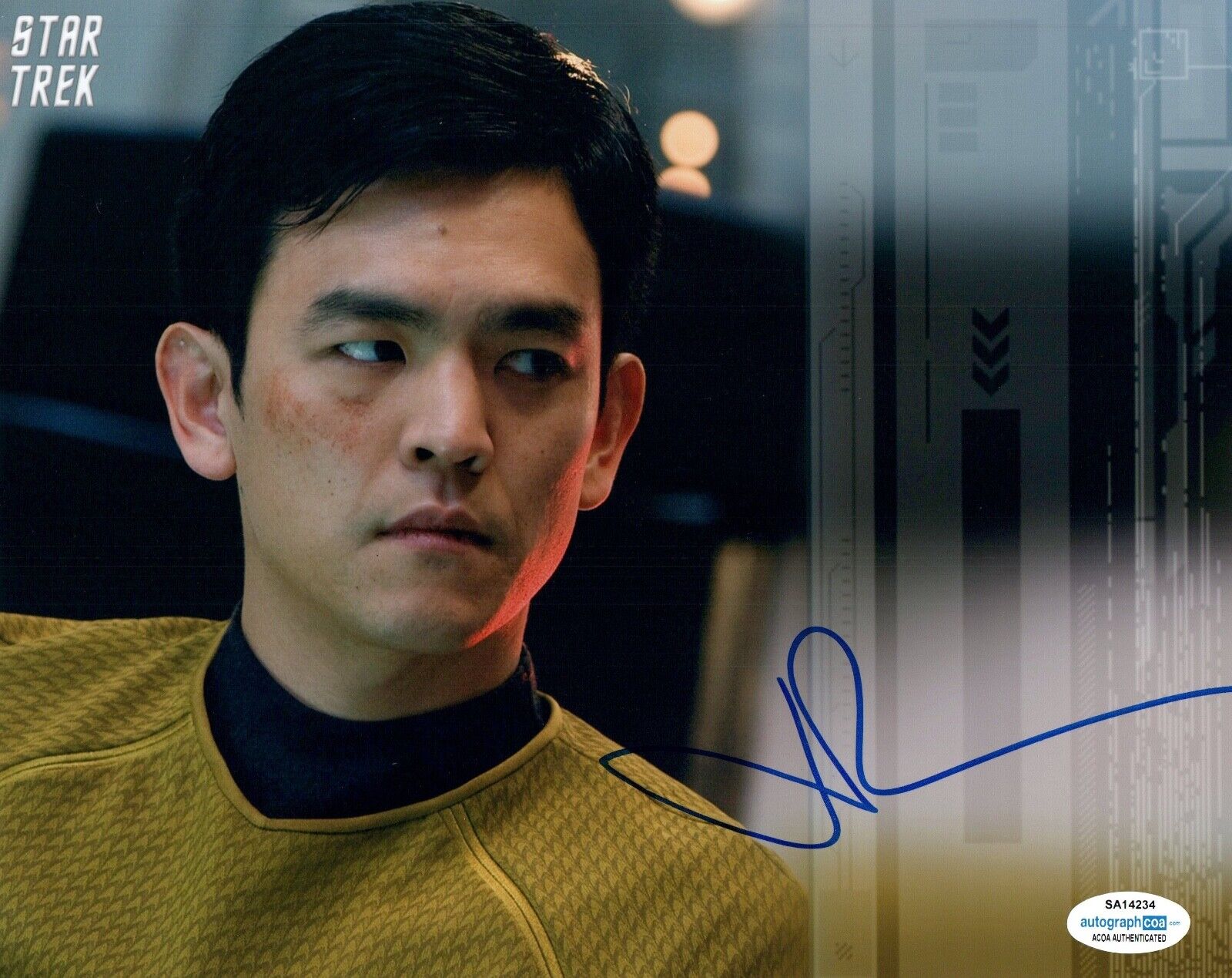 John Cho Signed Autographed 8x10 Photo Poster painting Star Trek ACOA COA