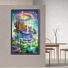 Rainbow Wonderland - runder Bohrer Diamond Painting - 45*70cm (große Größe Teil-AB-Bohrer)