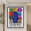 (Stamped/Counted) Taylor Swift-11CT Cross Stitch 45*60cm/17.72*23.62in(Big Size)