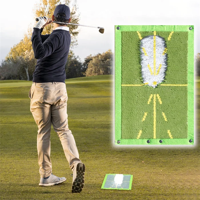 Hot sale-Golf Training Mat for Swing Detection Batting