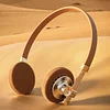 Yuanshan Wired Retro Headphones Fashion Wear Metal Internet Celebrity Star OOTD Atmosphere